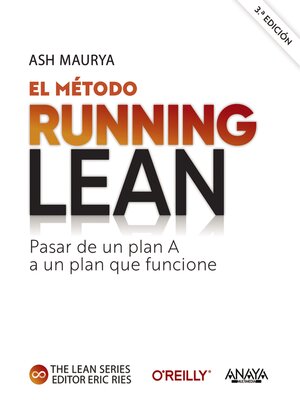 cover image of El método Running Lean.